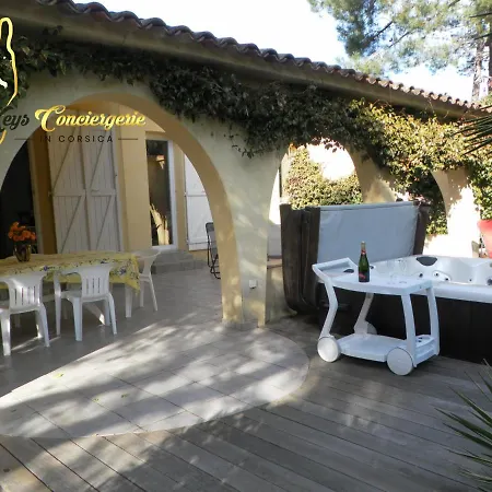 Tatil Evi Alzetu A 500m De La Mer De St Cyprien, Jacuzzi 4/6 Pers Keys Conciergerie In Corsica *