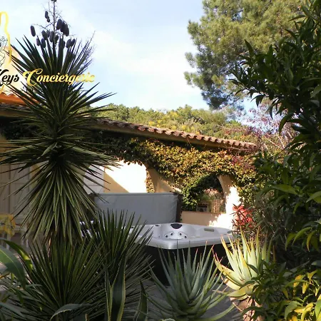 Alzetu A 500m De La Mer De St Cyprien, Jacuzzi 4/6 Pers Keys Conciergerie In Corsica Tatil Evi Lecci