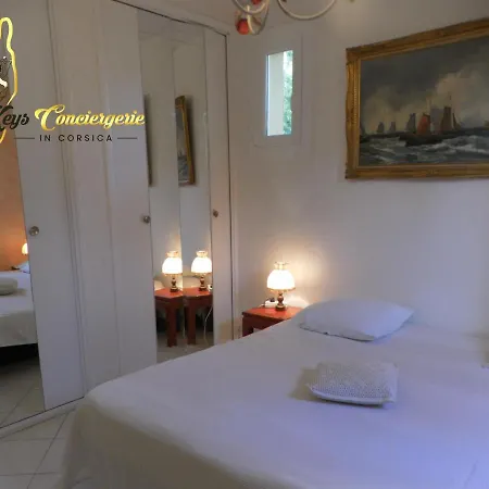 Alzetu A 500m De La Mer De St Cyprien, Jacuzzi 4/6 Pers Keys Conciergerie In Corsica Prázdninový dům